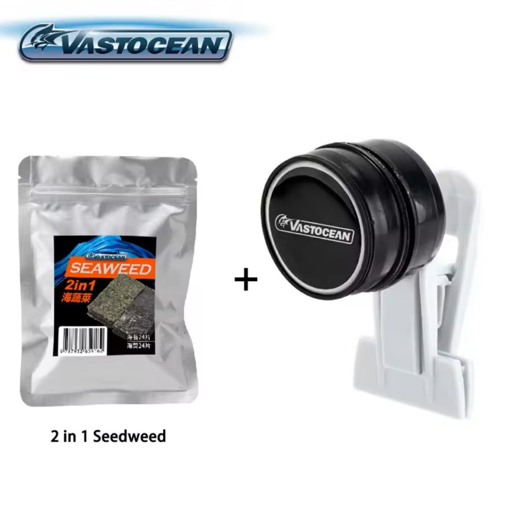 Seaweed Snack - ヴァストオーシャン記念版 強力磁気海藻給餌クリップ SKU 2 in 1