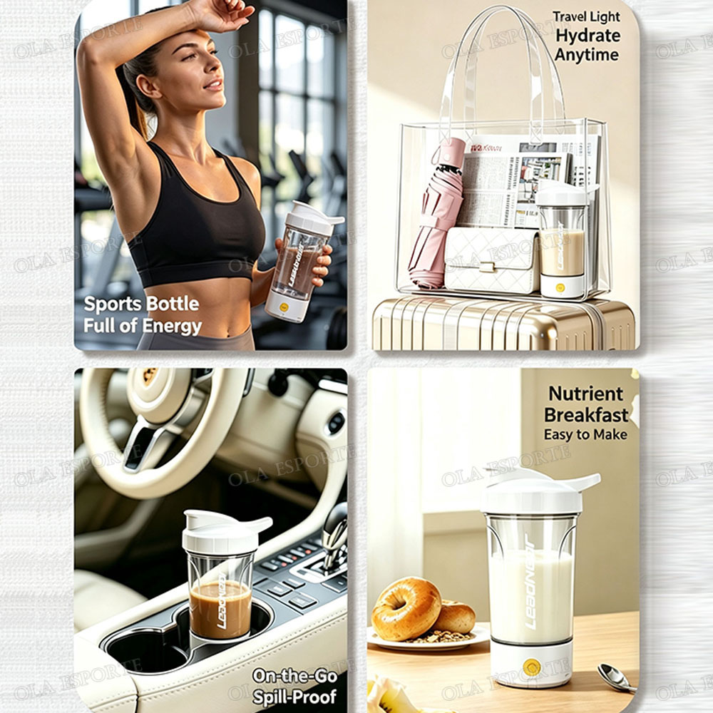 電動ブレンダーカップ、携帯用ブレンダーカップ、粉ミルク・プロ - Protein Bar のレビューと価格